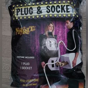 Plug and socket Halloweeb costume